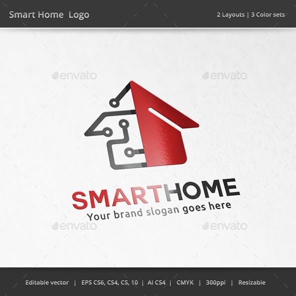 Smart Home Logo - Smart Home Logo Templates from GraphicRiver