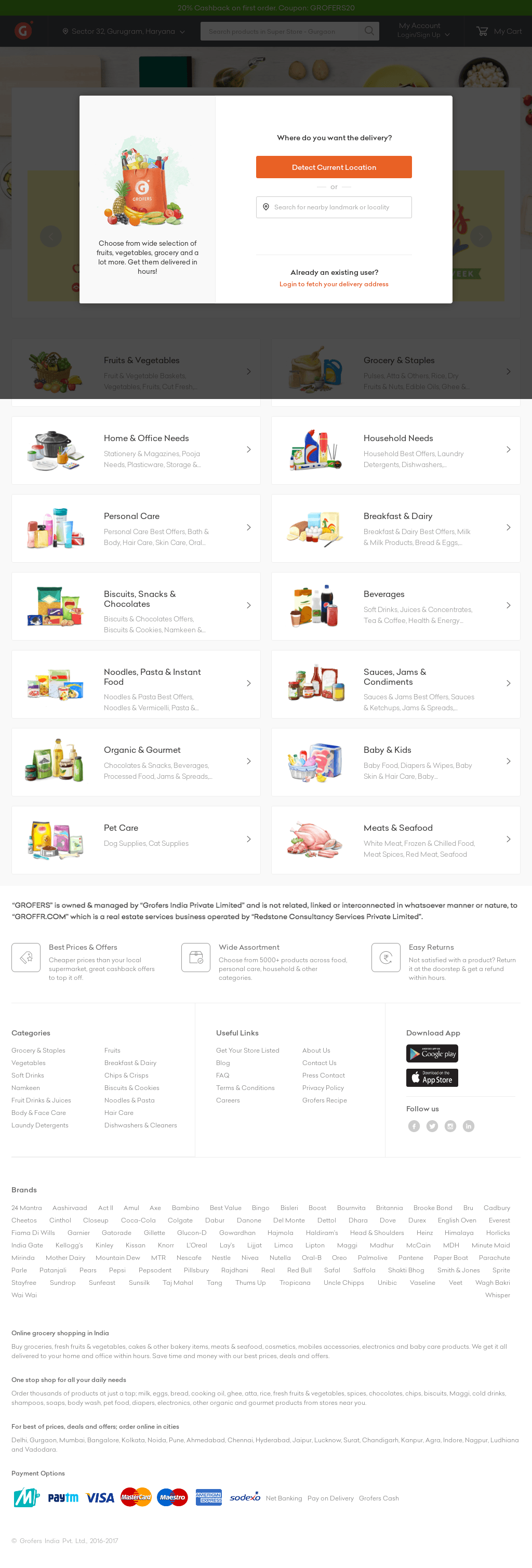 Grofers Logo - Grofers Competitors, Revenue and Employees Company Profile