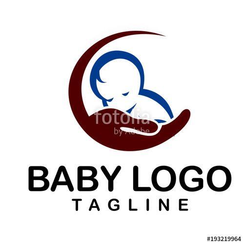 Mom and Baby Logo - Mom and Baby Logo Vector Template