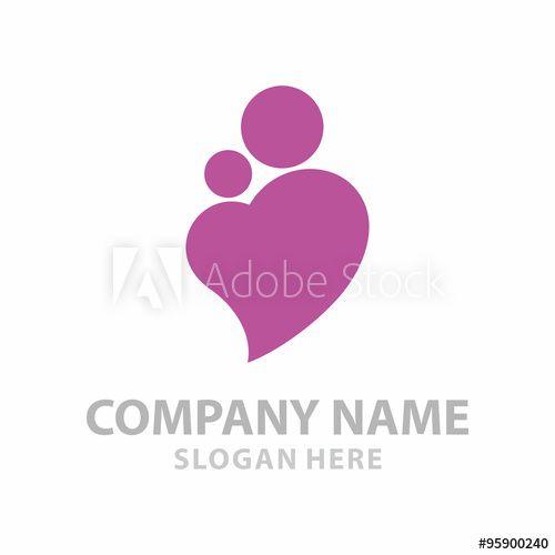 Mom and Baby Logo - Mom and Baby love logo - Buy this stock vector and explore similar ...