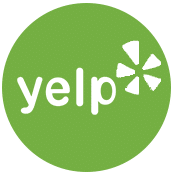 White Yelp Logo - YELP LOGO WHITE - Swingle Landscape, Lawn Care & Tree Service