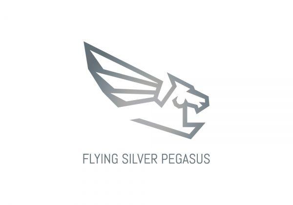 Flying Pegasus Logo - Flying Silver Pegasus • Premium Logo Design for Sale - LogoStack
