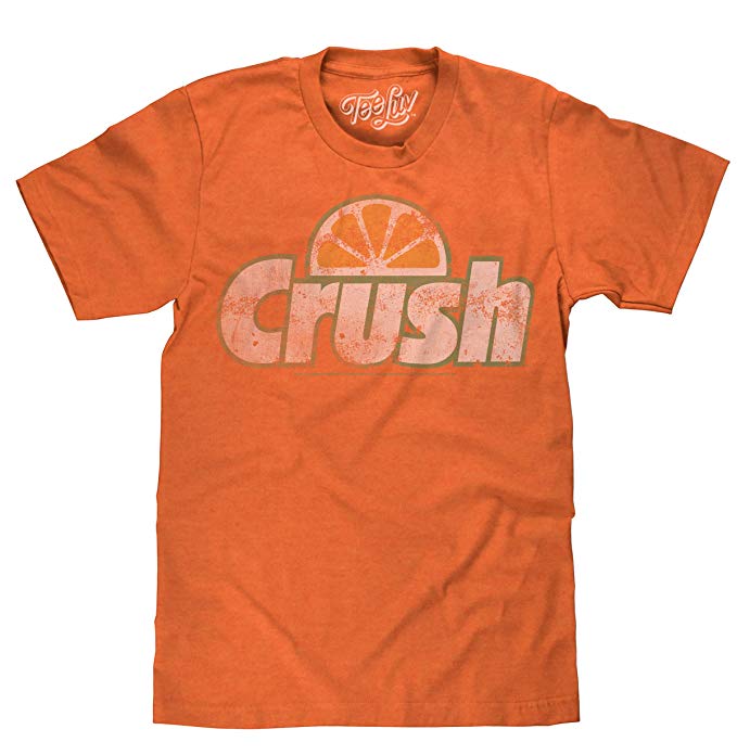 Orange Clothing Logo - Orange Crush Vintage Licensed T-Shirt | Poly Cotton Blend | Classic ...