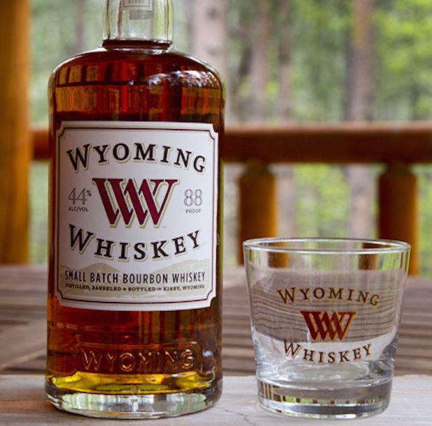 Wyoming Whiskey Logo - Wyoming Whiskey - Color Logo Rocks Glass - The Liquor Store of ...