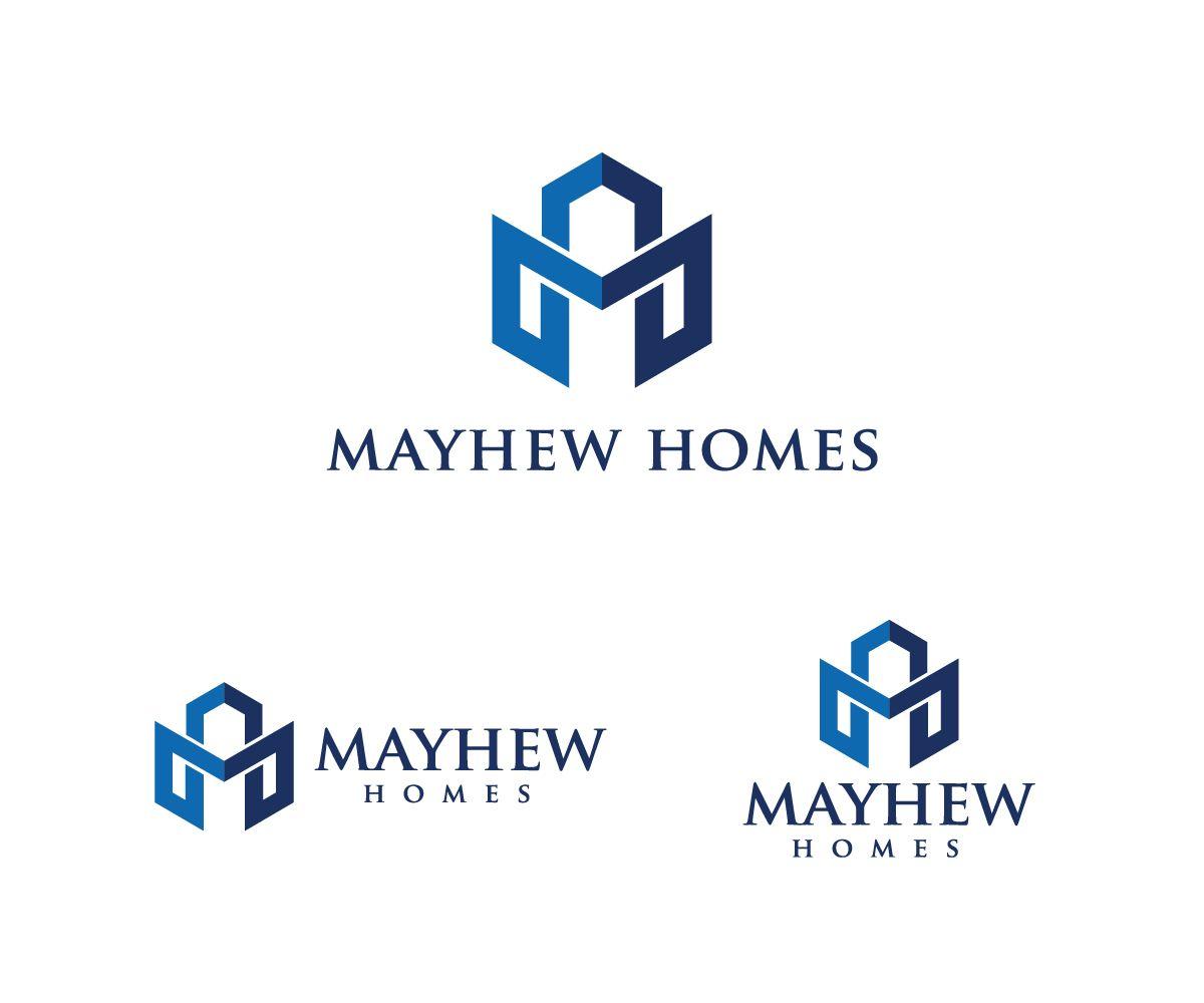 Custom Builder Logo - Upmarket, Serious, Home Builder Logo Design for Mayhew Homes (I ...