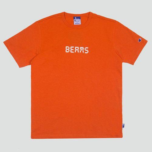 Orange Clothing Logo - CHAMPION X BEAMS: BEAMS DIGITAL LOGO T-SHIRT 