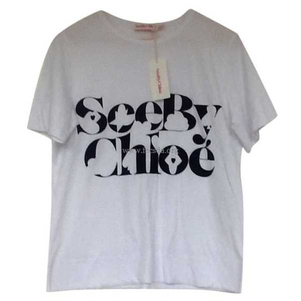 Chloe Logo - Ladies See By Chloe Logo T Shirt