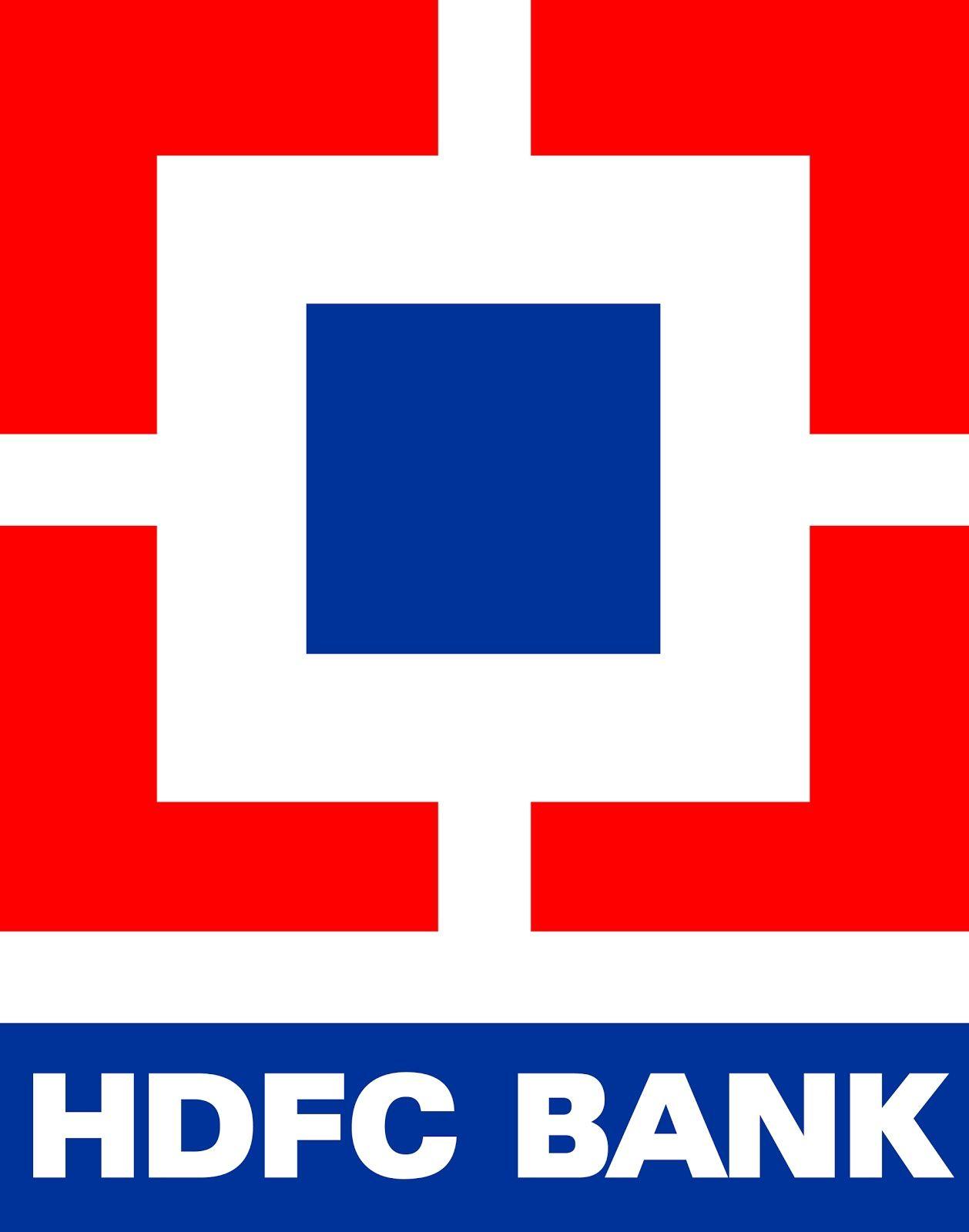 HDFC Logo - HDFC Bank Logo and Tagline -