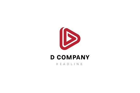 D Brand Logo - D company logo template. by anton.akhmatov on @Graphicsauthor ...