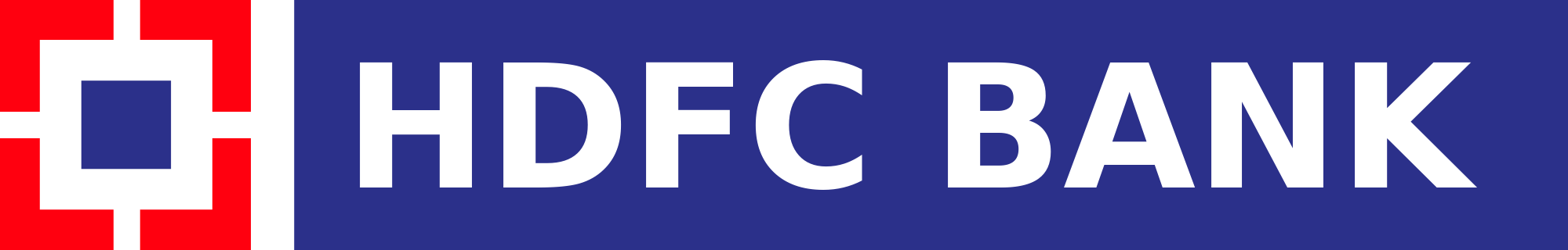 HDFC Logo - File:HDFC-Bank-Logo.svg - Wikimedia Commons