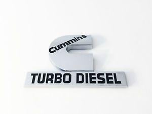 Cummins Turbo Diesel Logo - 1) 2006-2012 Dodge Ram Cummins Turbo Diesel High Output Emblem Decal ...