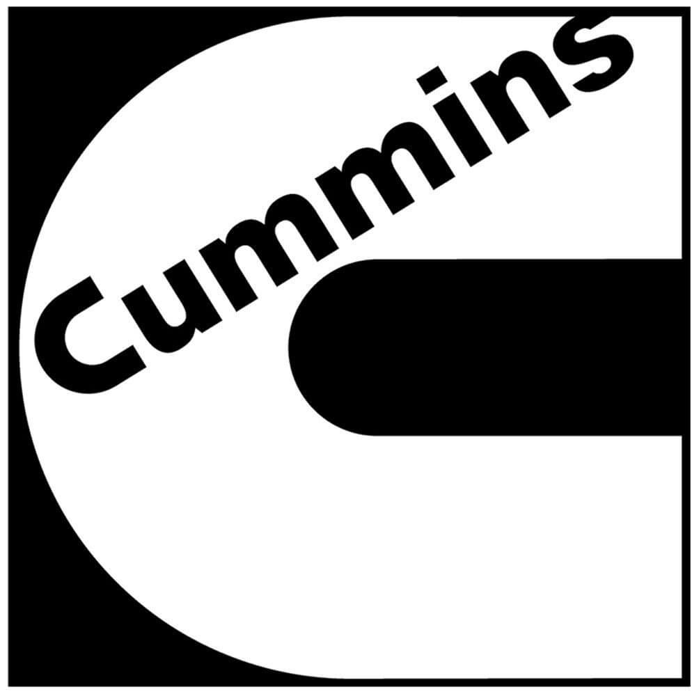 Cummins Turbo Diesel Logo - Coast Stickers | Cummins Turbo Diesel Dodge Ram Vinyl WHITE Sticker ...