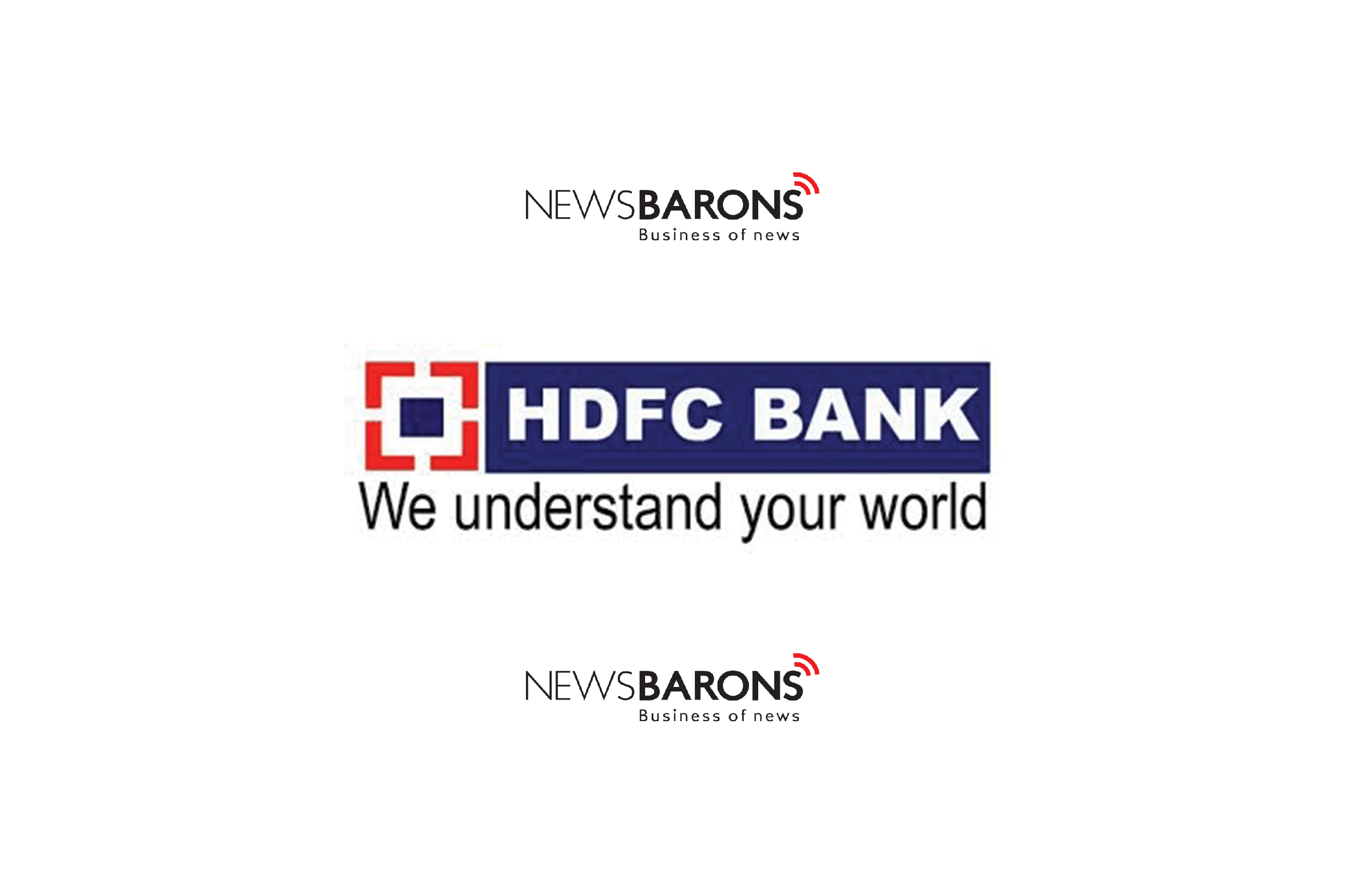 HDFC Bank Logo - HDFC Bank launches custom-fit car loans - Newsbarons