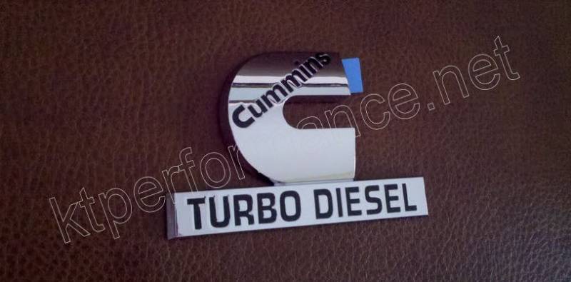 Cummins Turbo Diesel Logo - Cummins-Turbo Diesel Logo Badge
