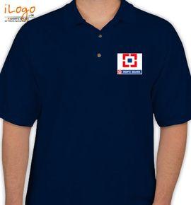 HDFC Bank Logo - Hdfc-Bank Men's Premium Polo Shirt at Best Price [Editable Design] India