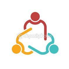 What Are 3 People as a Logo - Best Logo image. People logo, Logo creation, Teamwork