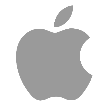 Grey Apple Logo - Apple Logo Grey 880x625