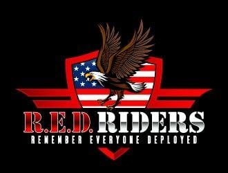 Red Riders Logo - Red Riders logo design
