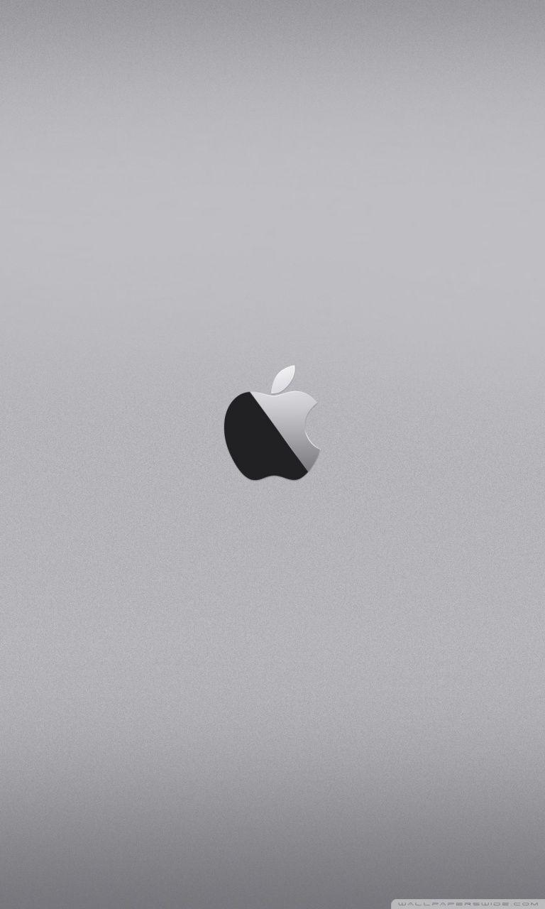 Grey Apple Logo - Apple Space Grey ❤ 4K HD Desktop Wallpaper for • Wide & Ultra ...