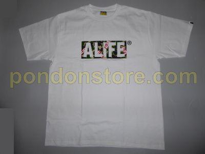 Alife Box Logo - A BATHING APE : Bape x Alife box logo tee [Pondon Store]