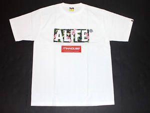 Alife Box Logo - New Bape x Alife Box Logo Tee T-Shirt Japan Supreme A Bathing Ape ...