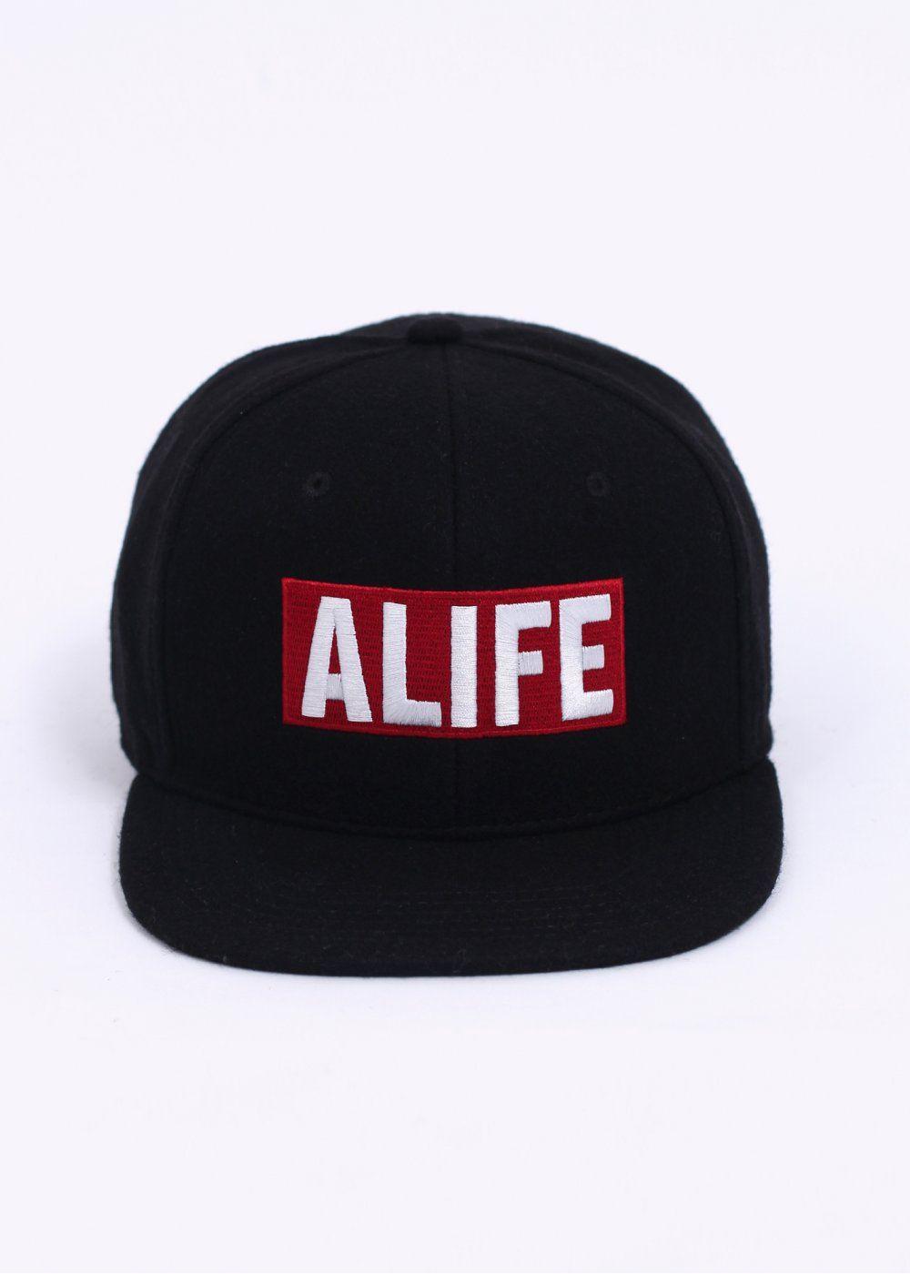 Alife Box Logo - ALIFE Box Logo Snapback - Black