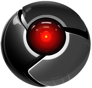 Red Chrome Logo - HAL 9000 Chrome v.1.0