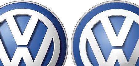 Blue w Logo - Famous Logos in CSS3 - Volkswagen - Tangled in Design