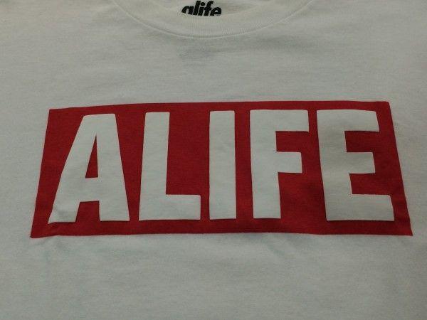 Alife Box Logo - ALIFE Box Logo Tee M エーライフ ボックスロゴT... - ヤフオク!