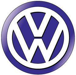 Blue w Logo - Volkswagen Logo History DasTank.com