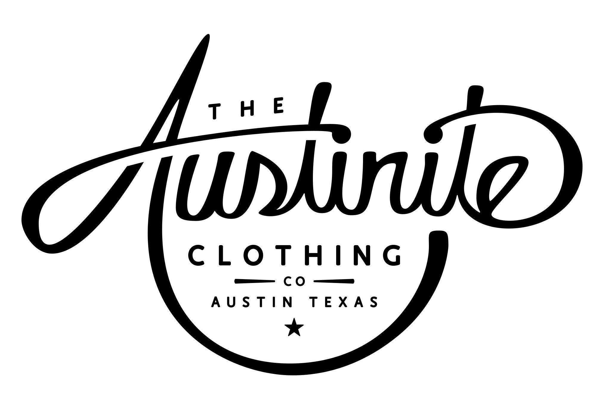 Clothing Company Logo - Austinite Clothing Co. - LIKE don't like the circle at the bottom ...
