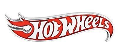 Hood Logo - Hot Wheels Red Chrome Logo Side Fender Lid Hood Badge Decal Emblem