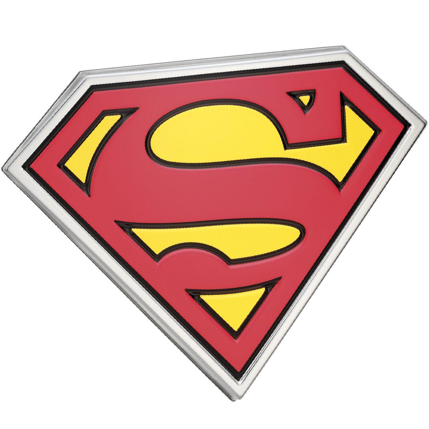 Red Chrome Logo - Fan Emblems Superman Logo 3D Car Emblem Black/Red/Yellow/Chrome, DC Comics  Automotive Sticker Decal Badge Flexes to Fully Adhere to Cars, Trucks, ...