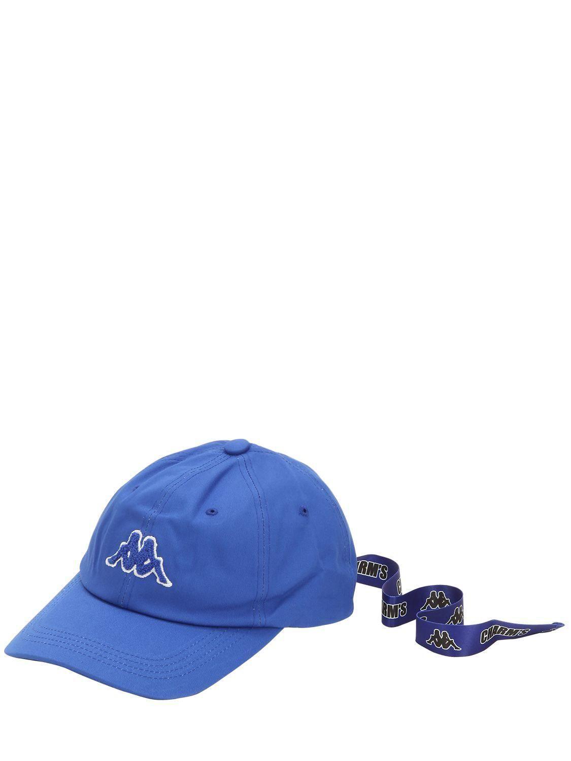 Blue w Logo - Charms Kappa Baseball Hat W/ Logo Ribbon in Blue - Lyst