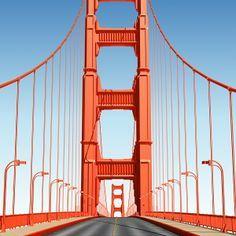 Golden Gate Bridge Logo - 11 Best Golden Gate Bridge images | Golden gate bridge, San ...