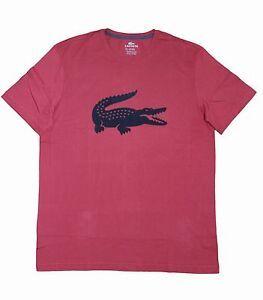 Clothing Brand with Alligator Logo - LACOSTE BRAND MEN BIG CROC LOGO GRAPHIC TOP TEE T SHIRTS TH1475 51