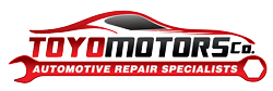 Automotive Repair Company Logo - ToyoMotors Co. Repair Specialists