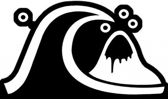 Black Quiksilver Logo - Quiksilver Old School Logo Sticker - Black For Sale at Surfboards ...