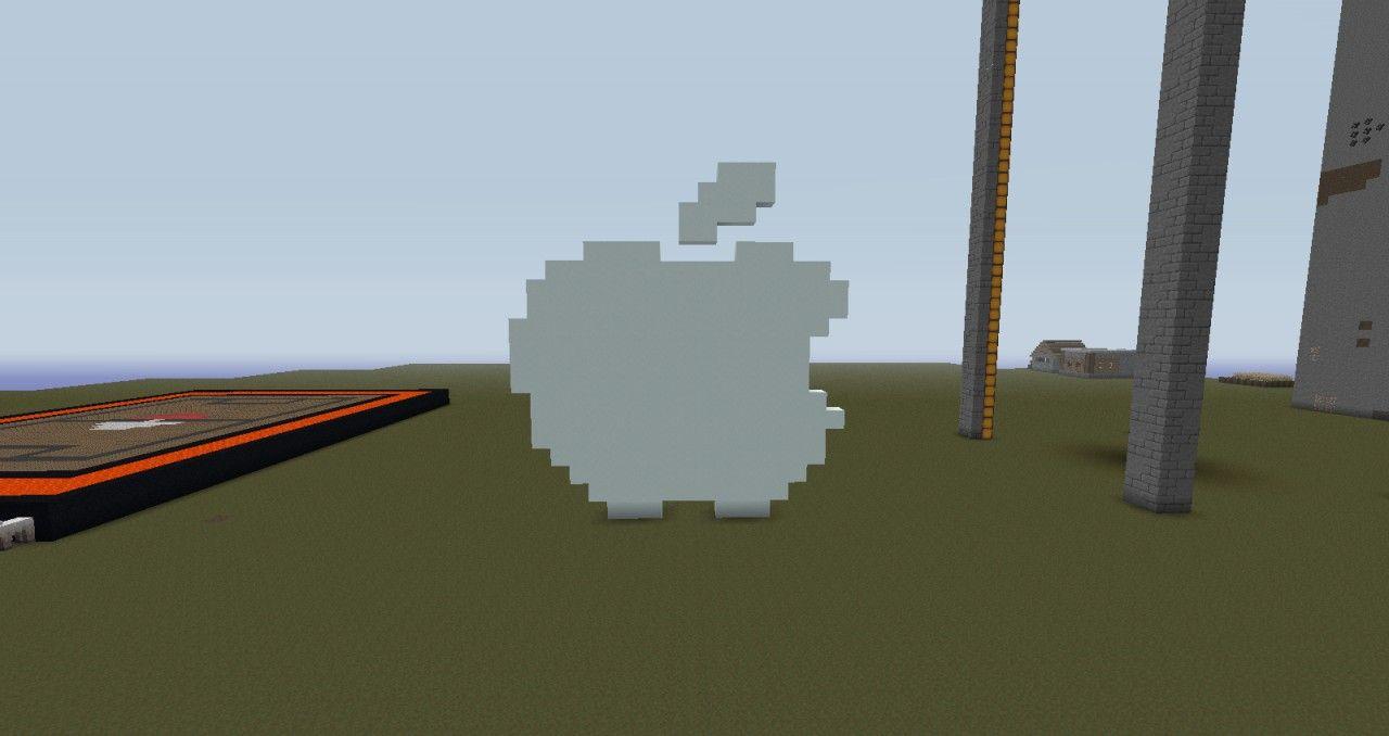 Minecraft Apple Logo - Apple logo Minecraft Project