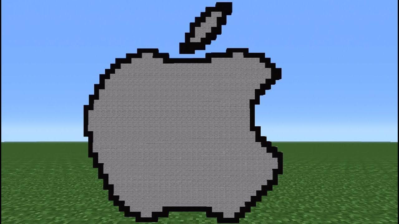 Minecraft Apple Logo - Minecraft 360: How To Make The Apple Logo - YouTube