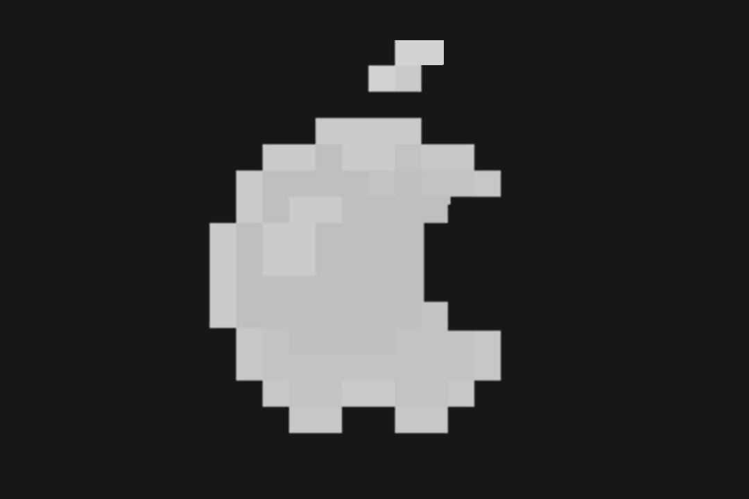 Minecraft Apple Logo - How to make an Apple iPad in Minecraft