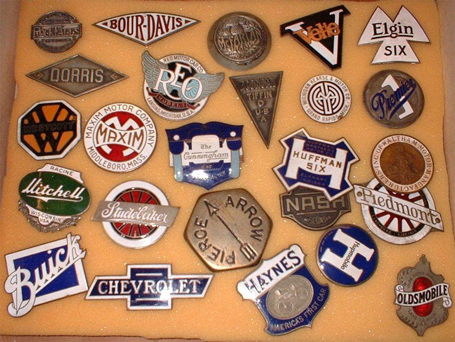 Vintage American Cars Logo - Collecting Old American Car Badges and Motoring Signs - Car World Chat