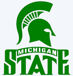 Spartans Logo - Michigan State Spartans Logo Decal Car Window Sticker - You Pick ...
