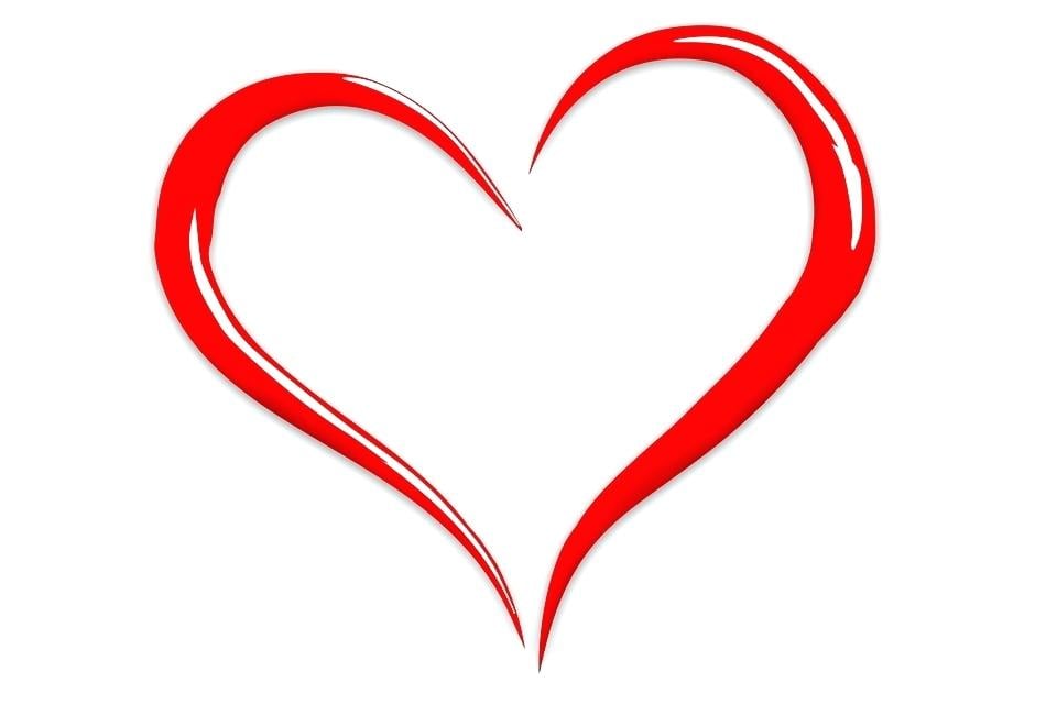 Name Heart Logo - Heart Design Love Heart Romance Romantic Design Valentine Japanese