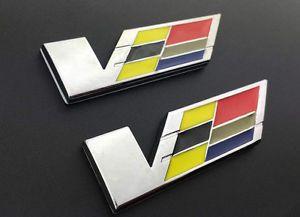 Cadillac V Logo - Cts V Emblem | eBay