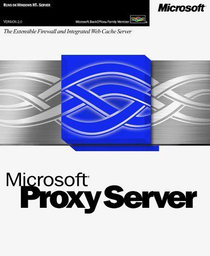 Microsoft Network Old Logo - Microsoft Proxy Server 2.0 (Old Version)