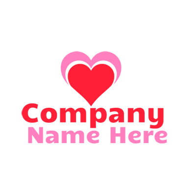 Name Heart Logo - Heart Logos - Free Logo Maker