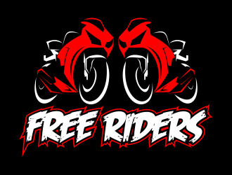 Red Riders Logo - Free Riders logo design