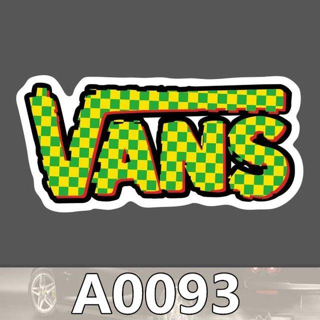 Graffiti Vans Logo - Fashion Brand Vans Logo Vinyl Decal Stickers Skateboard Ski Skate ...