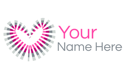 Name Heart Logo - Heart Logos Logo Maker